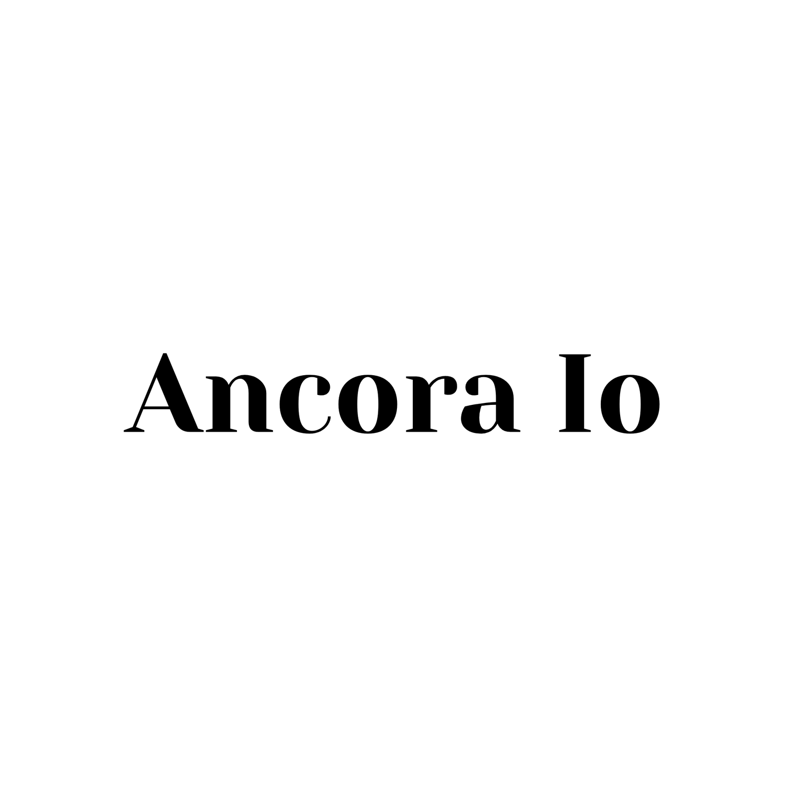 Ancora Io